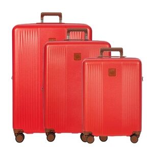 Bric's Ferrara 3 Piece Spinner Suitcase Set - Red
